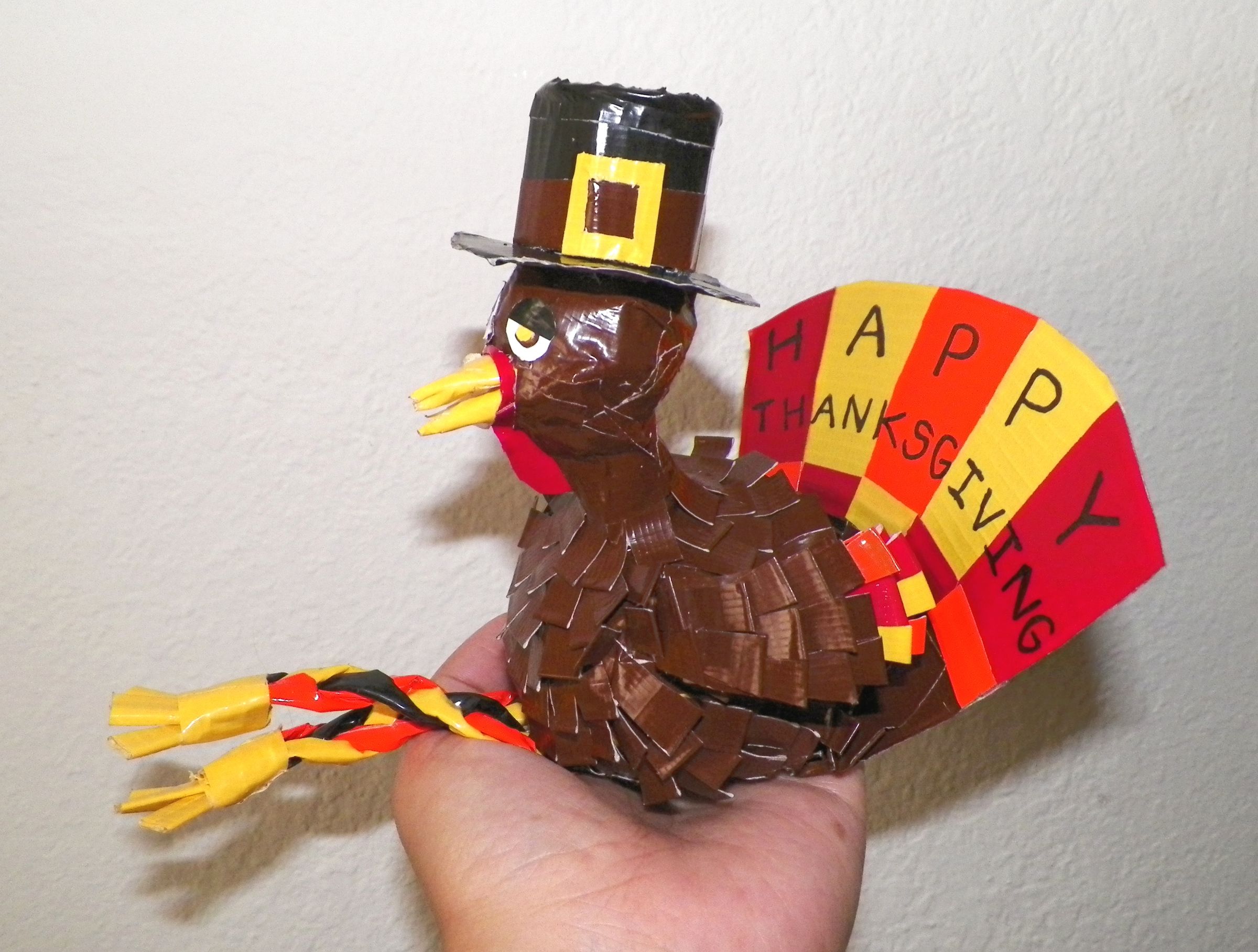 Pardon My Duct Tape Turkey-- Happy Thanksgiving
