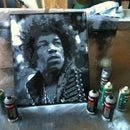 How to make a multilayer stencil Jimmy Hendrix