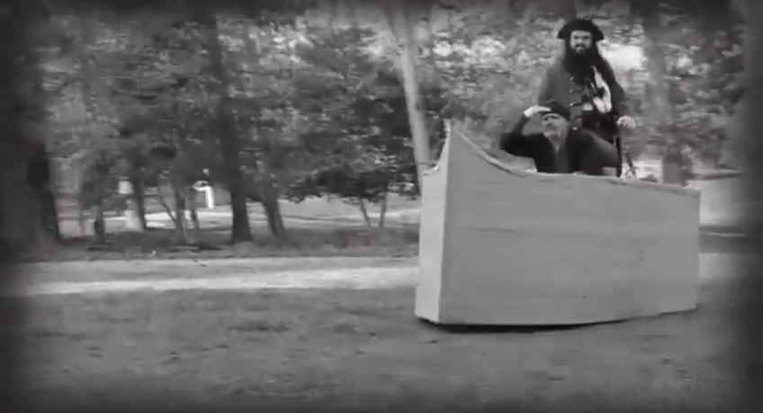 Turn Your Lawn Mower Into A Pirate Ship