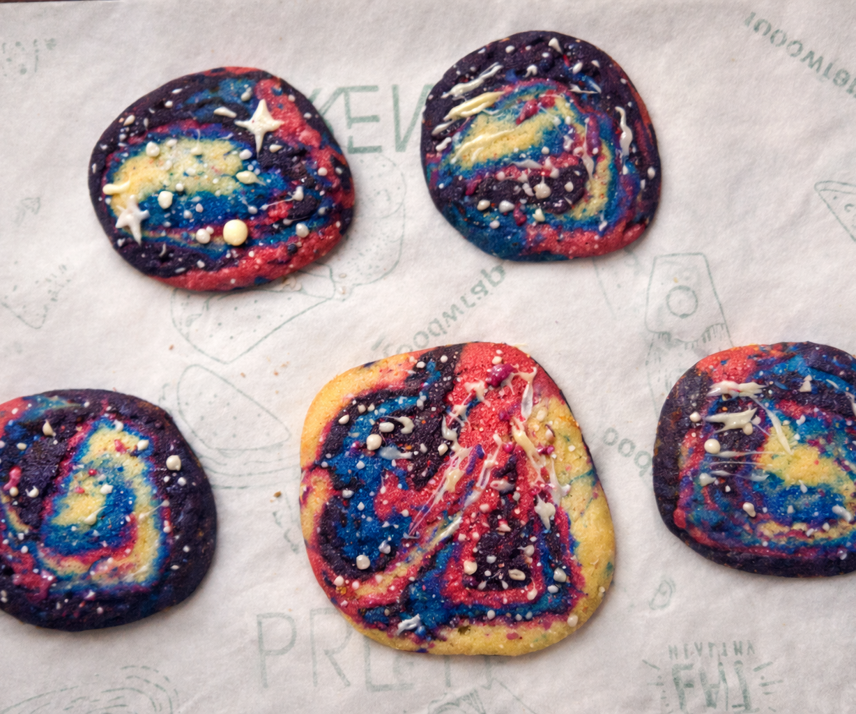 Galaxy & Amethyst Geode Nankhatai