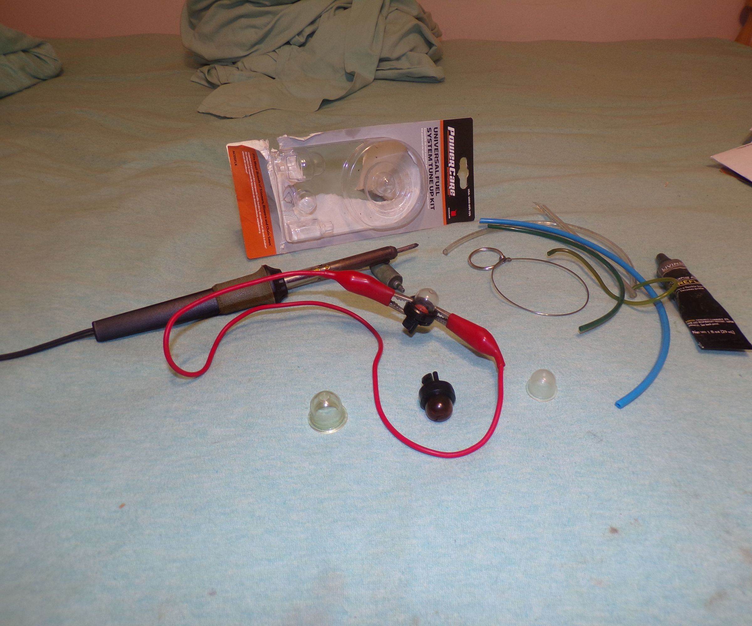 Rebuilding 2-strobe Primer Bulb
