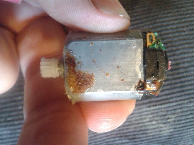 Repairing a Small DC Electric Motor