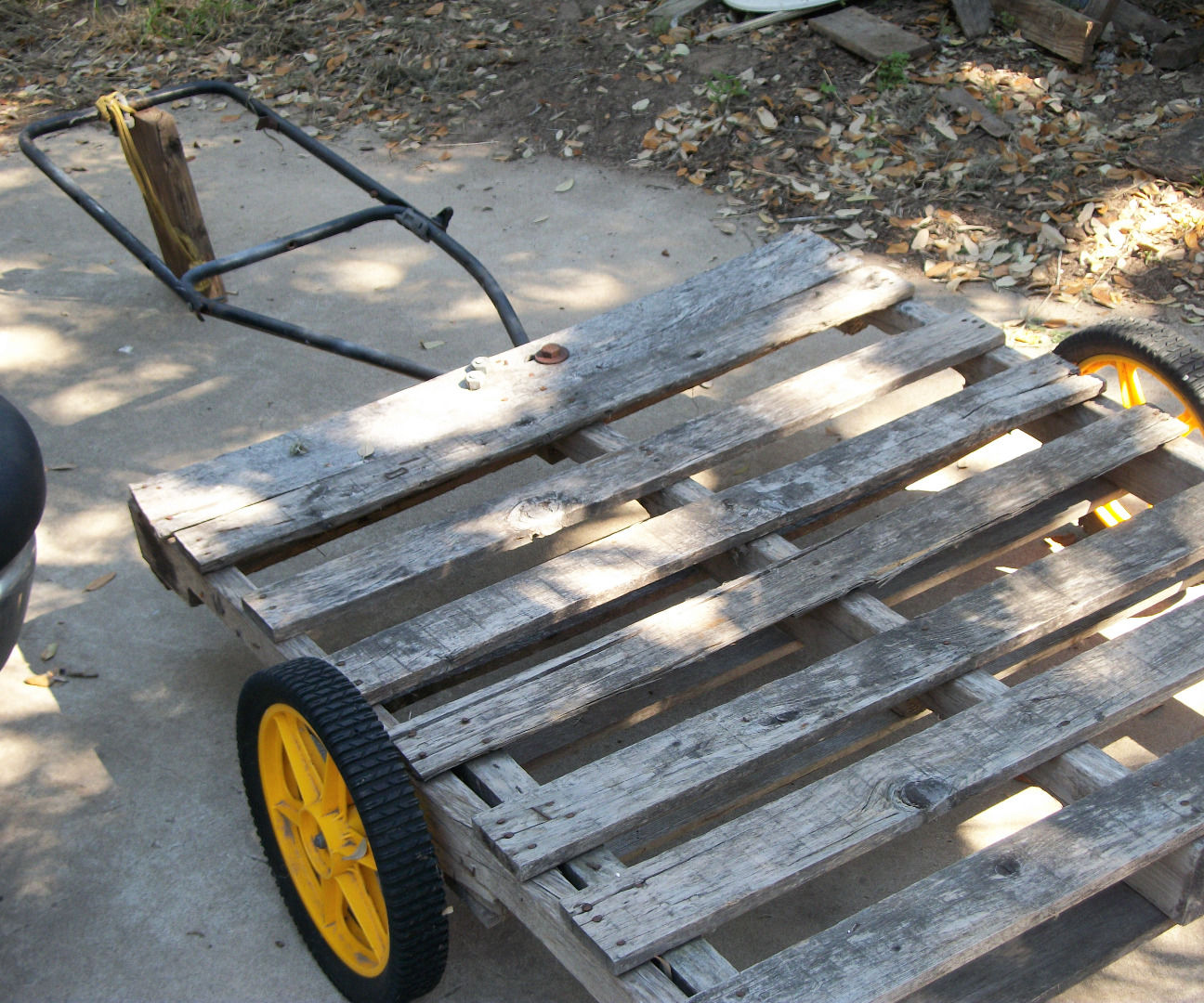 Pallet As Garden Wagon/trailer 2.0