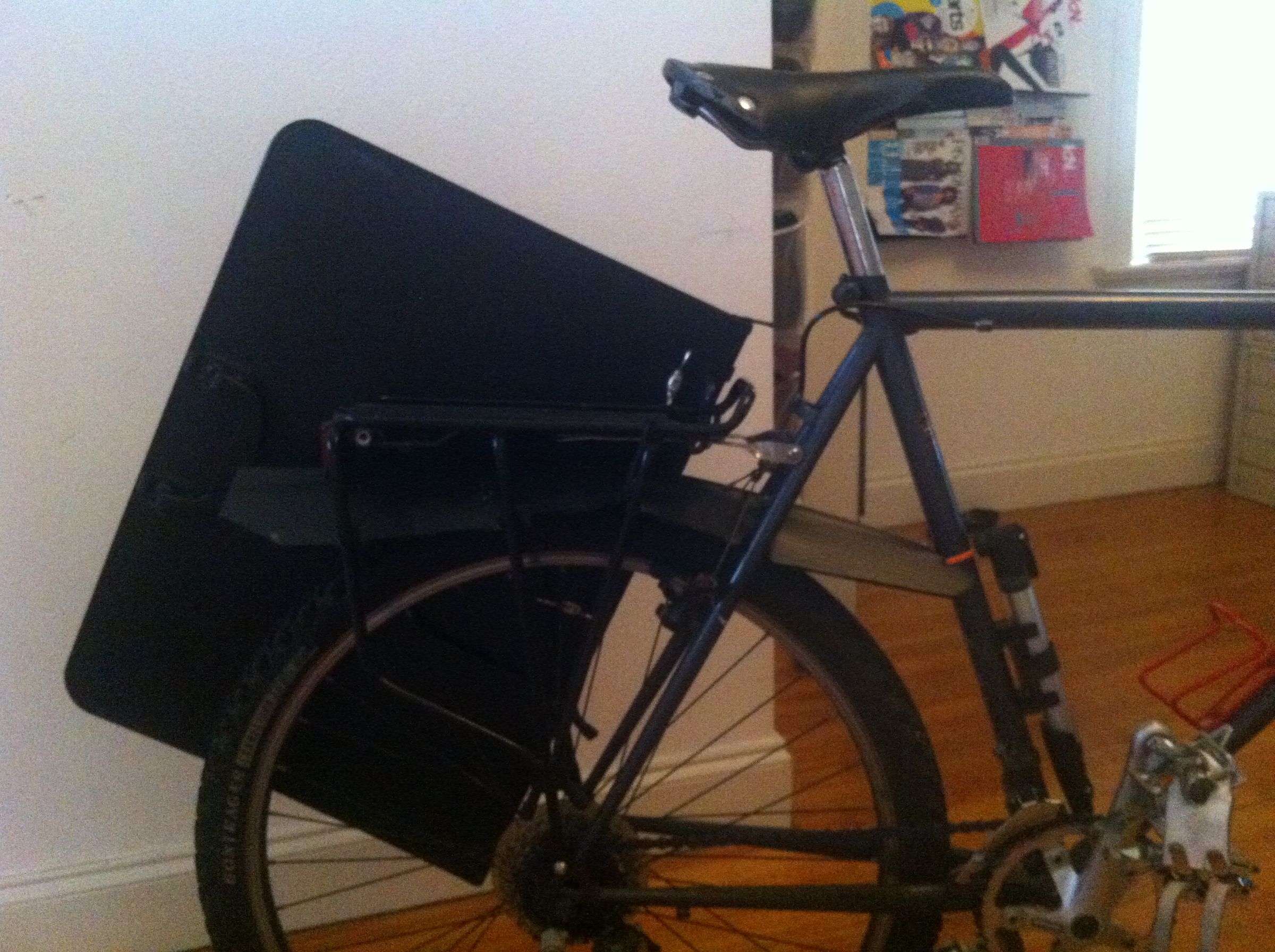 Portfolio Rear Rack Bike Hack Instructables
