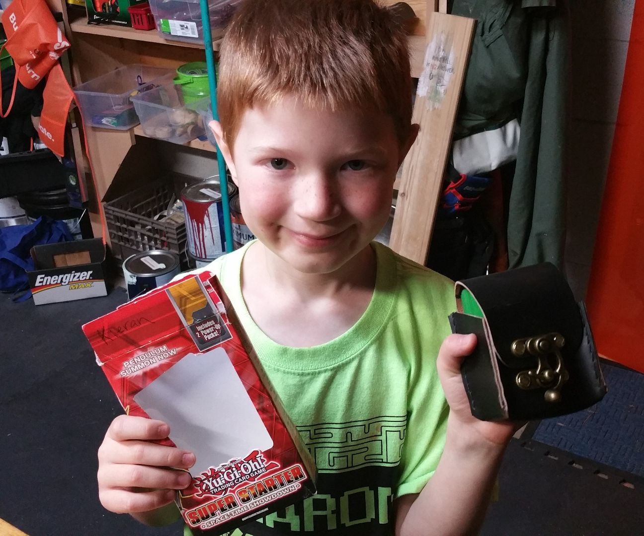 Kierans Corner: Build a Leather Yu-Gi-Oh Card Deck Holder in Under 2 Hours