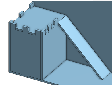 Cut Out Balcony Base/Floor