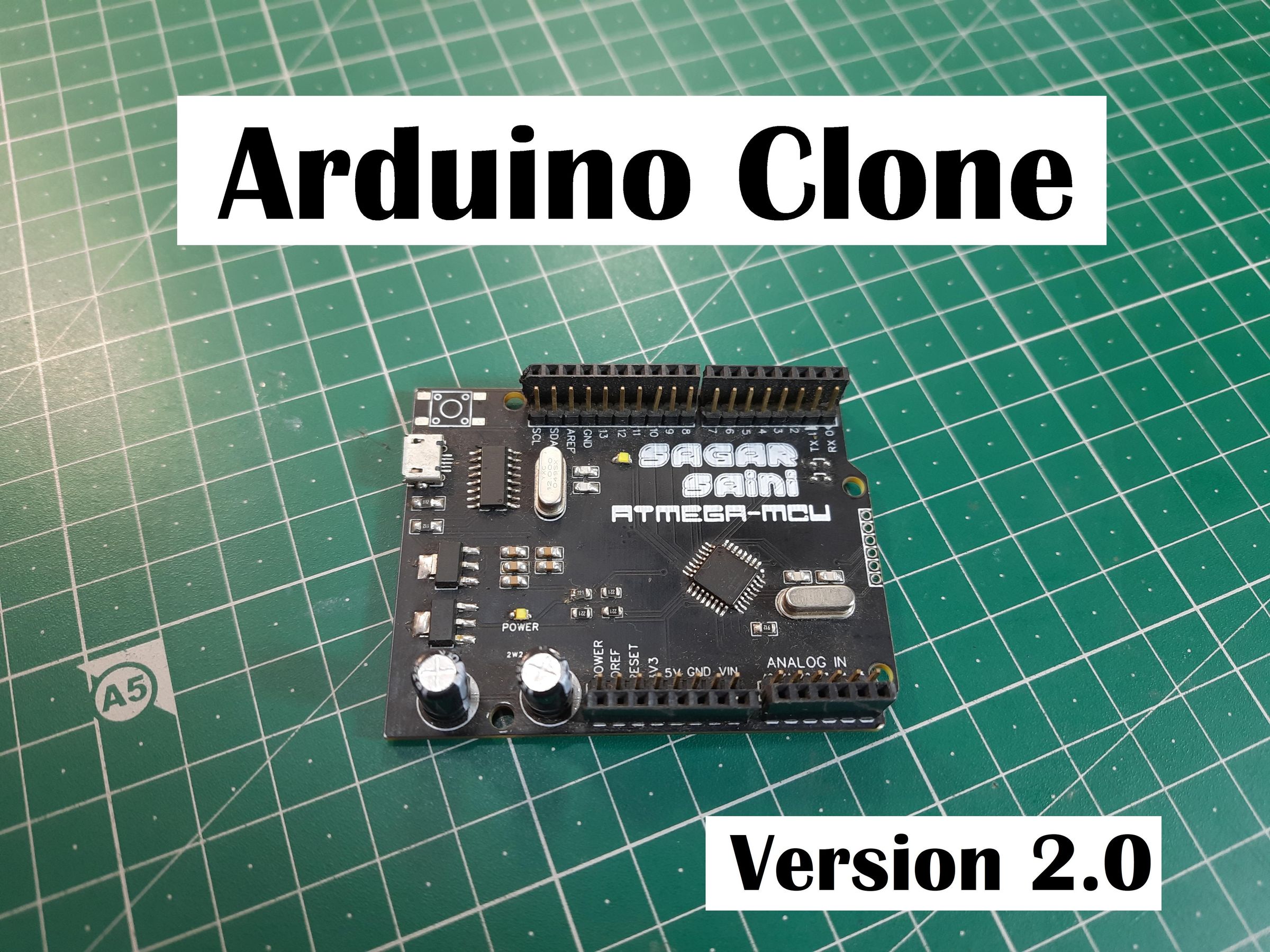 Arduino Clone Version 2 Board