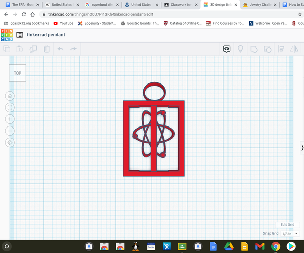 Physics Pendant
