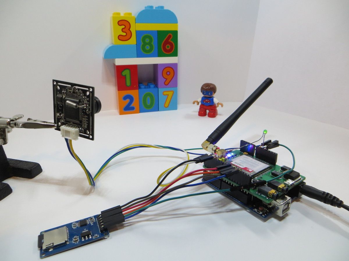 Arduino Security 3G/GPRS Email Camera With Motion Detection : 4 Steps ...