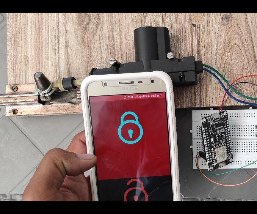 How to Make Smart Door Lock With ESP8266 : 3 Steps - Instructables