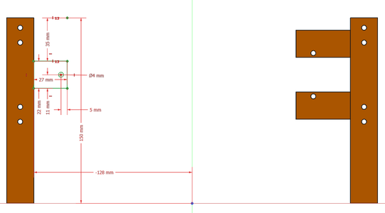 Building X-axis Support