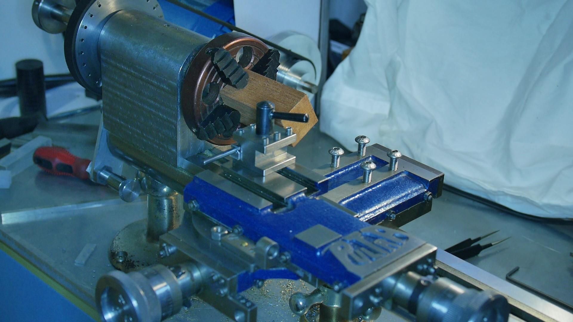 Turning a Weiss Distribution Tool on a Miniature Lathe : 7 Steps (with ...