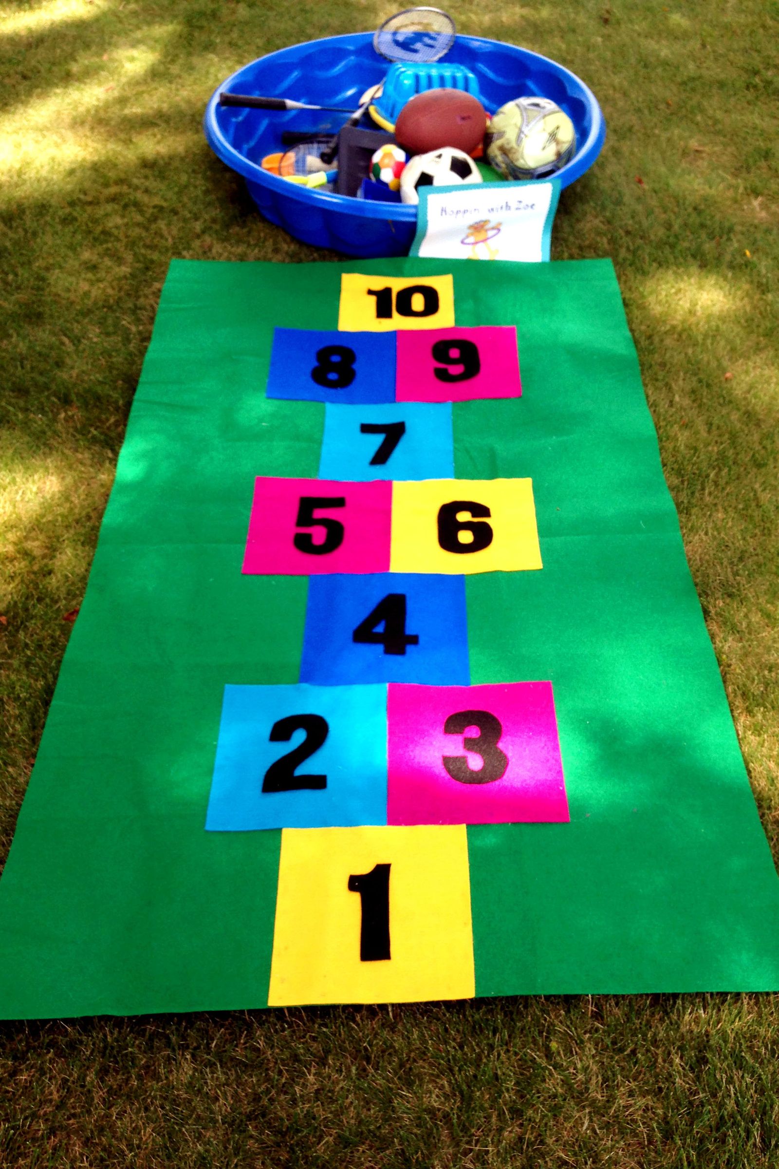 How to Make a NoSew Hopscotch Mat Instructables