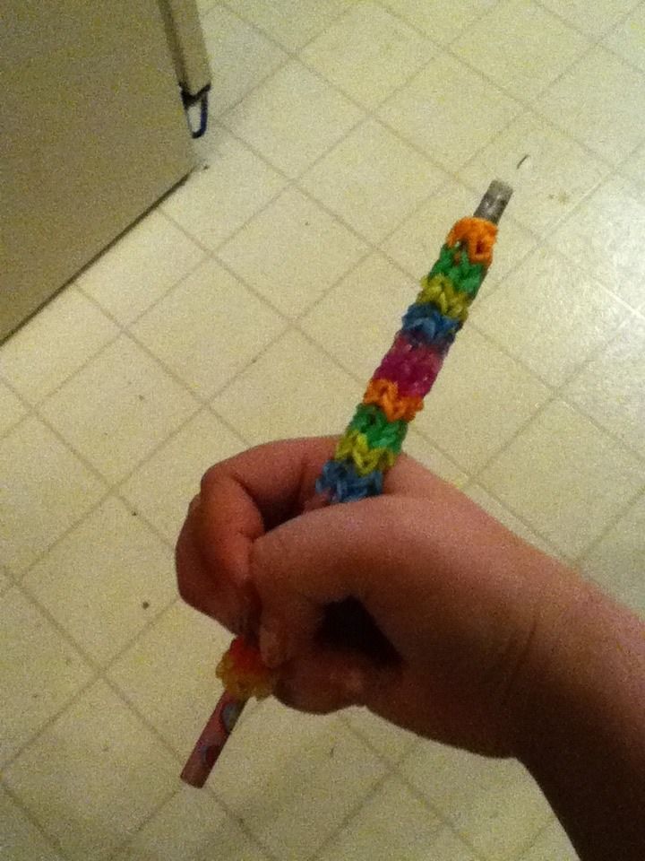 Rainbow Loom:advanced Pencil Grip