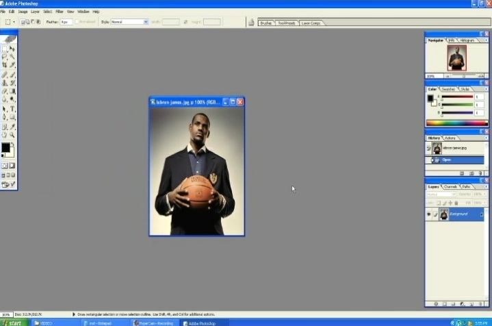 SNL (Saturday Night Live) Photoshop Effect Tutorial