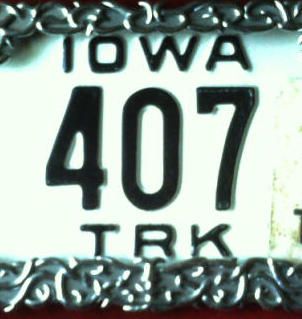 License Plate House Number