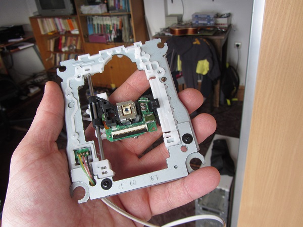 Control Stepper Motor From DVD/ CD Drive With Joystick