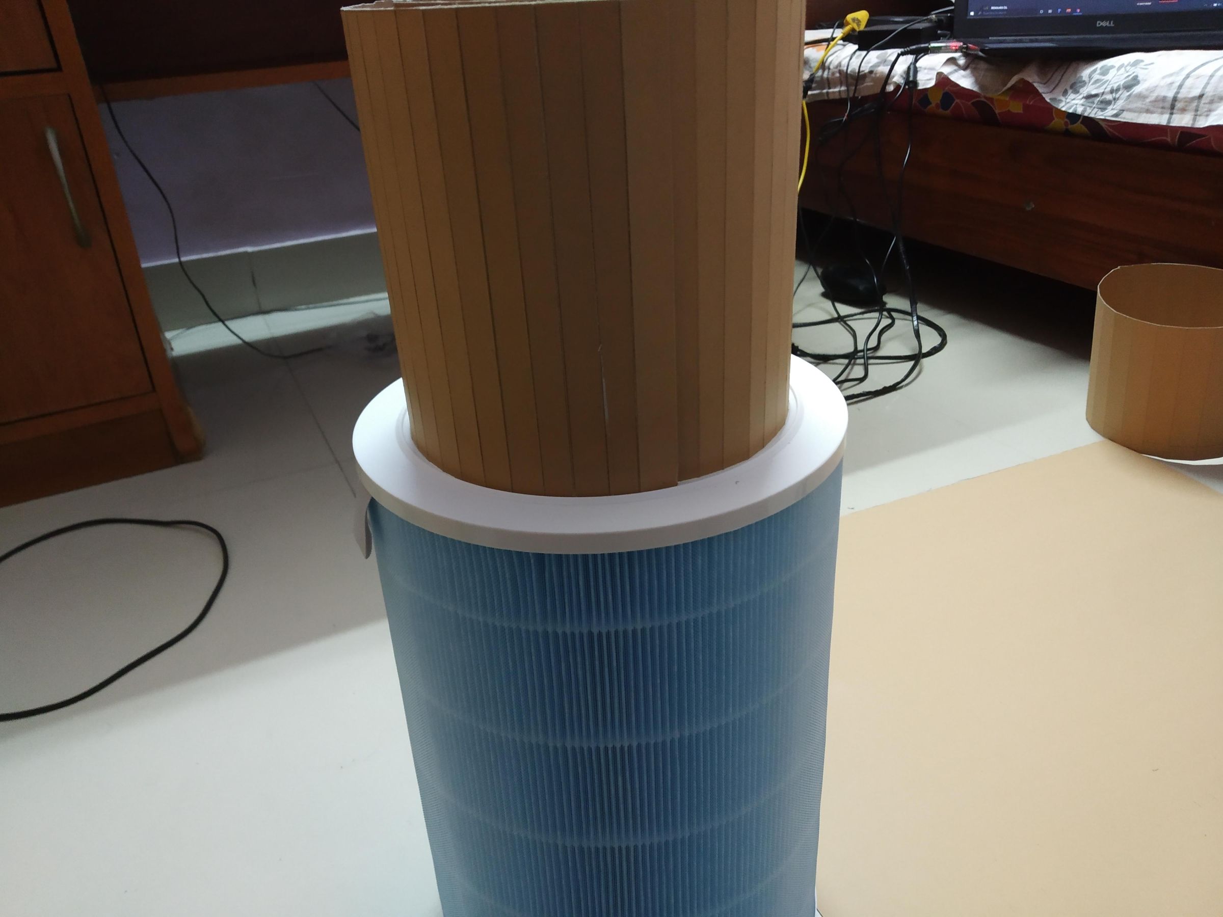 DIY HEPA Air Purifier 4 Steps Instructables