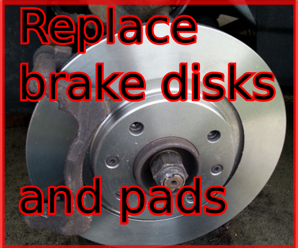 Replace Front Brake Disks and Pads on a Citroen C3