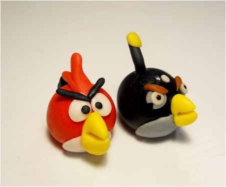 Angry Birds From Clay Easily