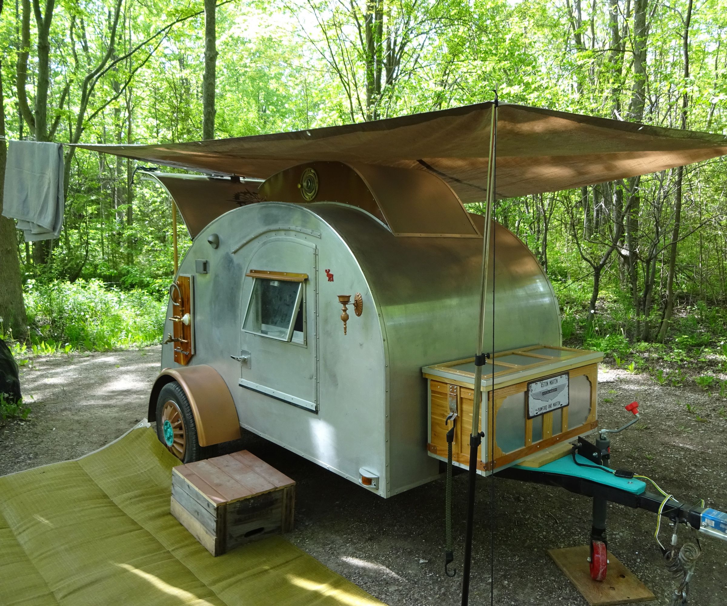 How to Steampunk a Teardrop Camping Trailer (Part 2)
