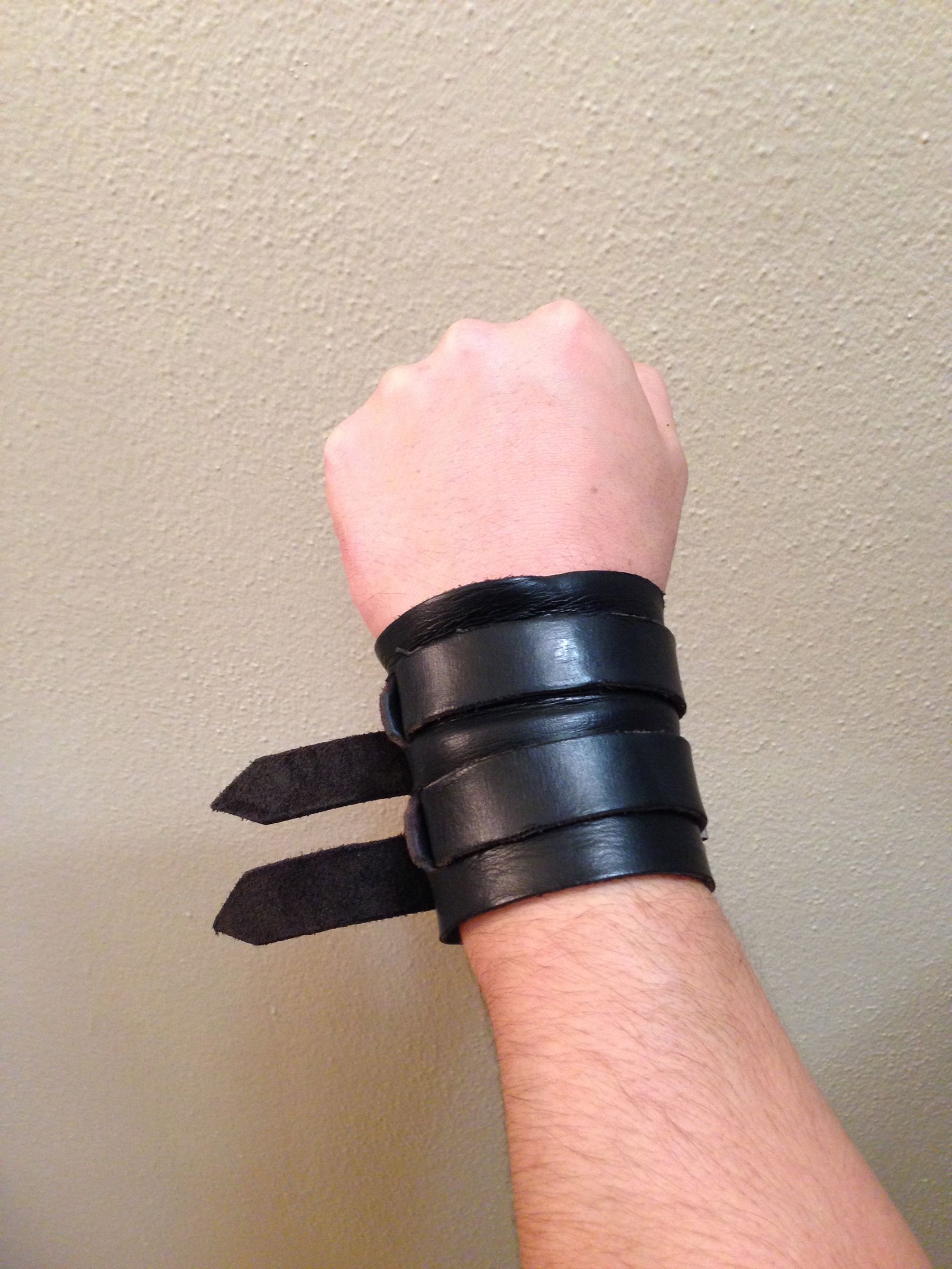 Leather Wrist Wraps/cuffs 4 Steps (with Pictures) Instructables