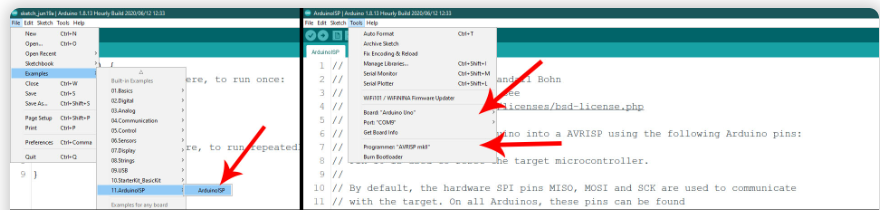 Arduino As ISP