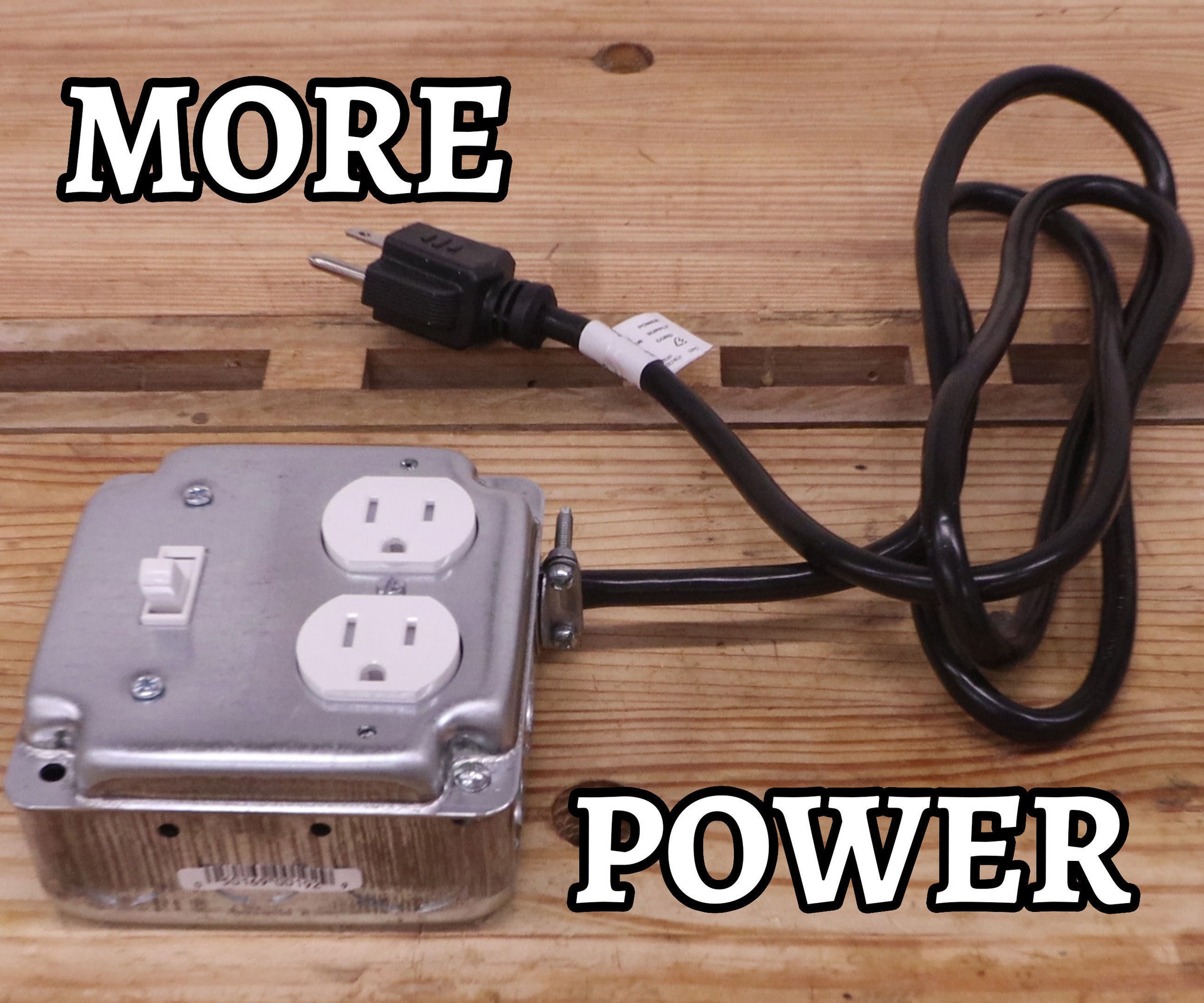DIY Portable Switched Power Outlet With Extension Cord 8 Steps (with
