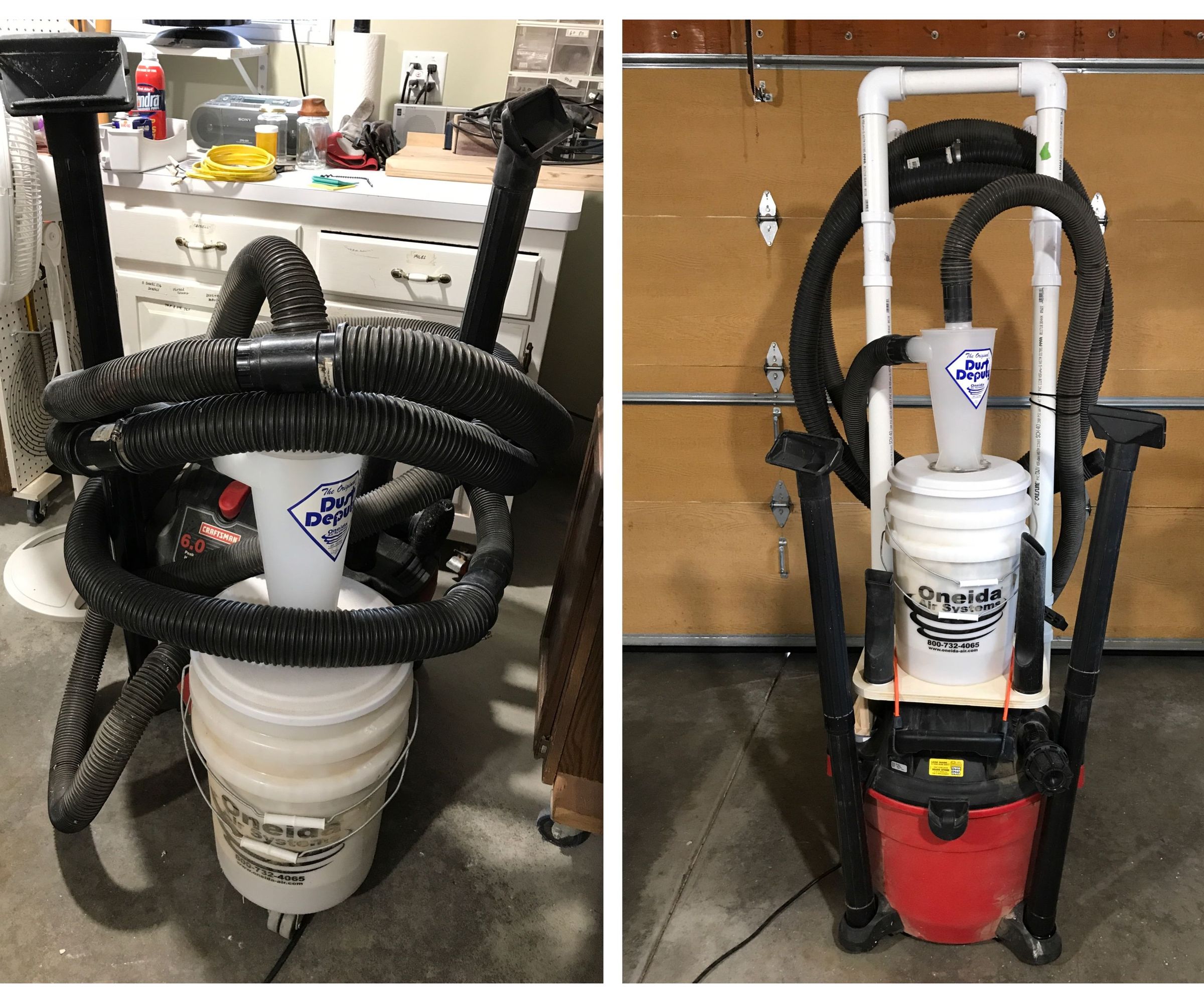Better Dust Collection & Tool Organization for Shop Vacs