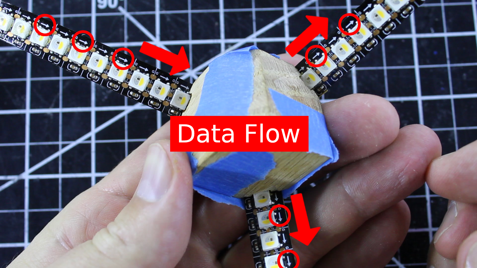 Make an EASY Infinity Mirror Cube | NO 3D Printing and NO Programming ...