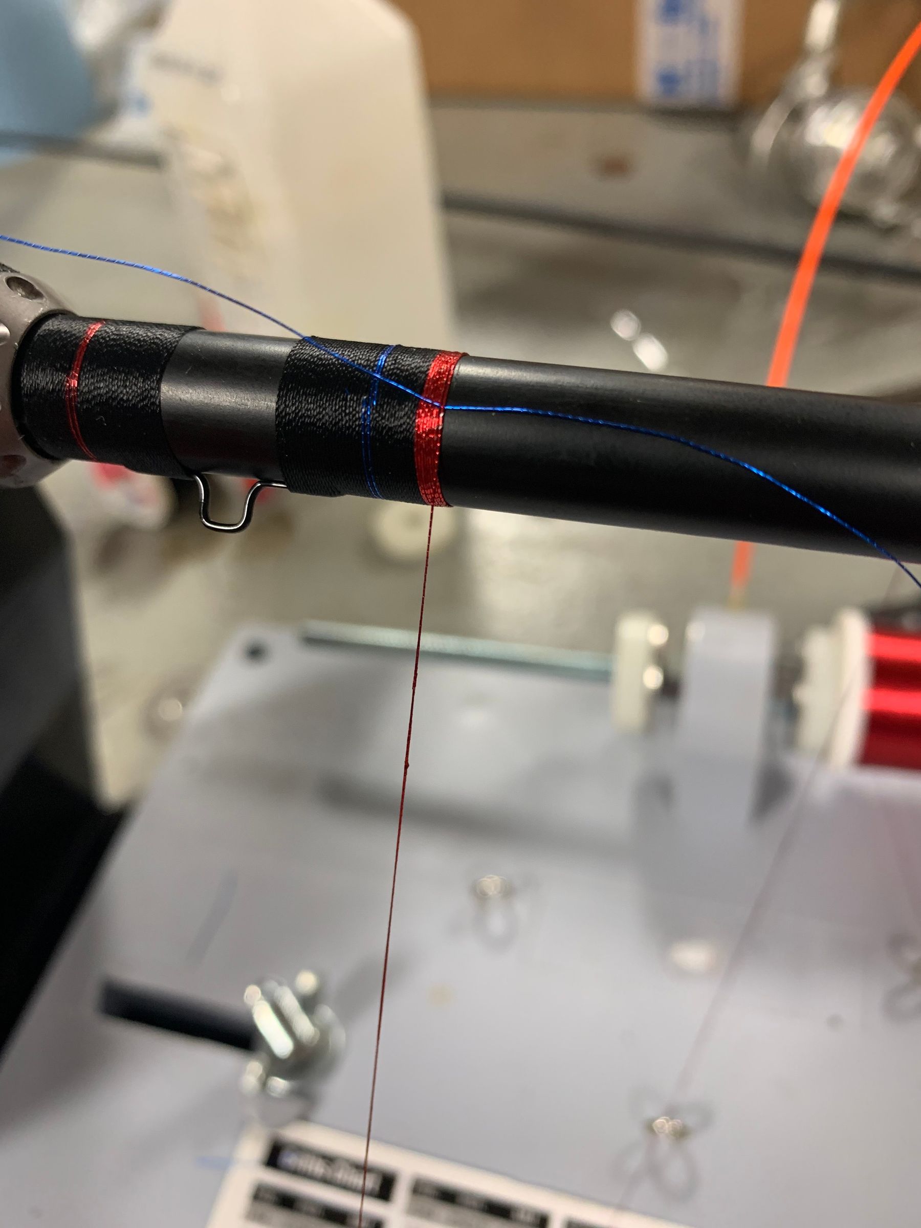 Custom Fishing Rod Thread Art 15 Steps (with Pictures) Instructables