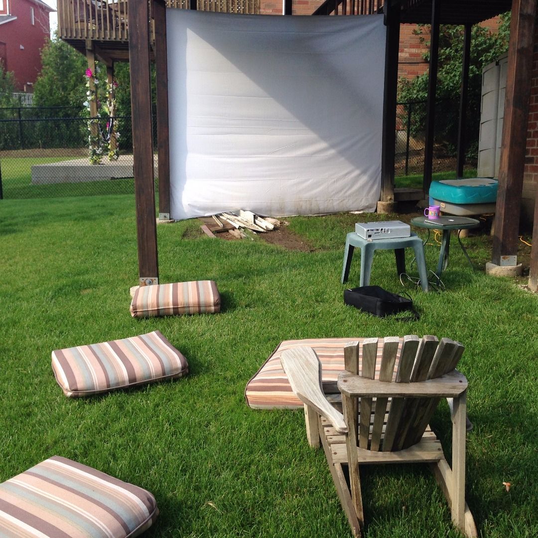 Movie Under the Stars! 3 Steps Instructables