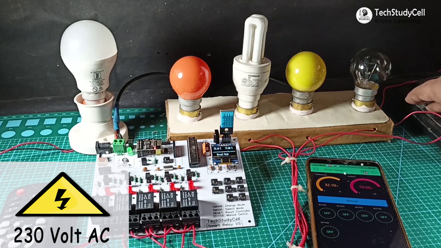 Home Automation Using Arduino and WiFi Module ESP01 | Arduino ESP8266 ...