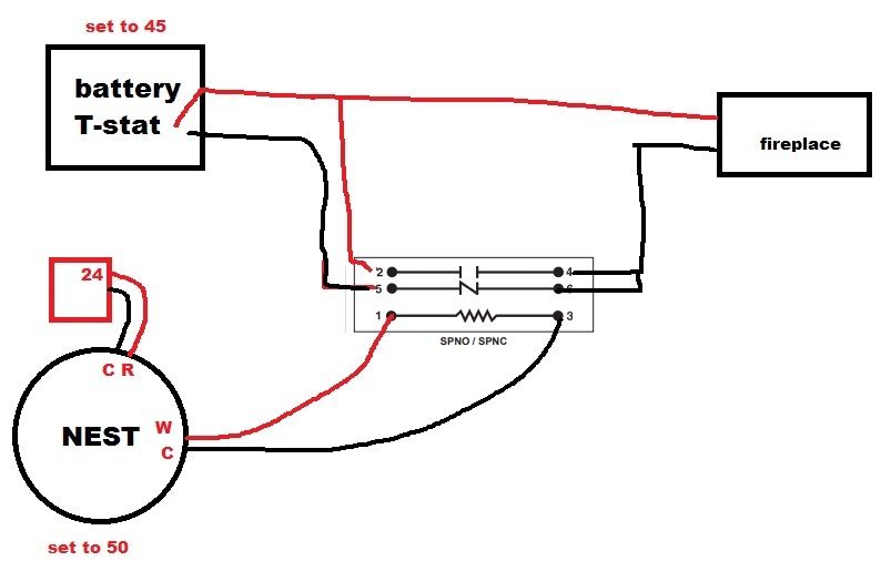Nest Thermostat With Gas Fireplace Or Other Millivolt System