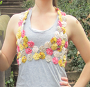 Yo-yo Quilted Vest