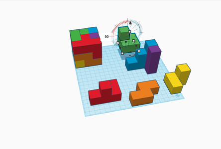 Giving 90 Degrees to Complex the Puzzles 