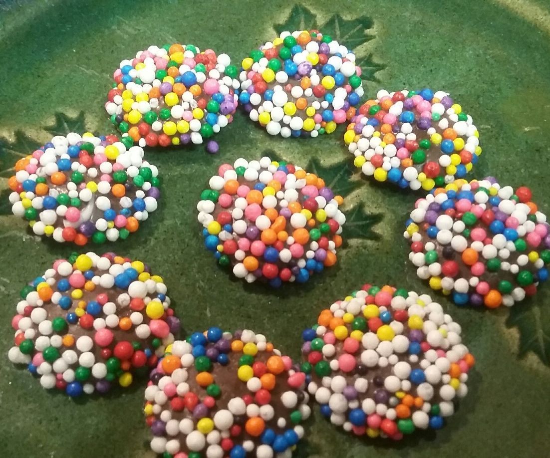 Non-Pareil Candy -- Made in the Microwave