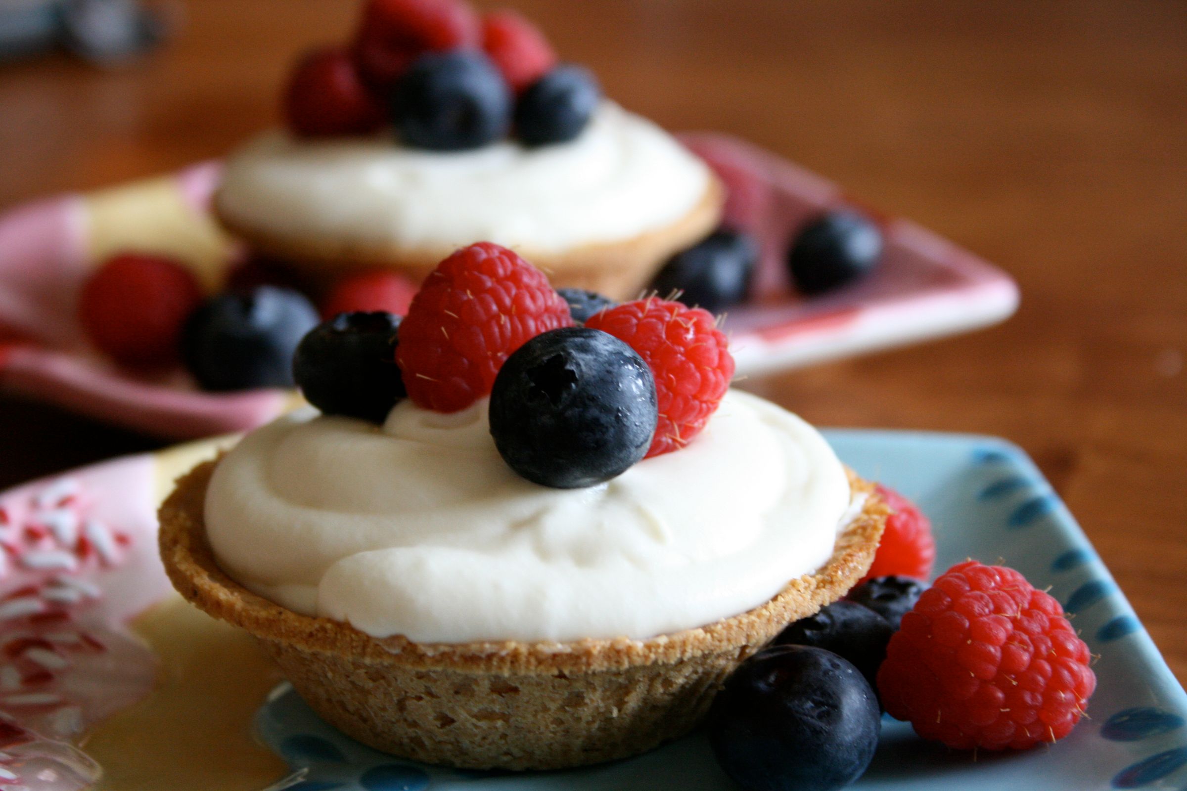 White Chocolate Mini Pies