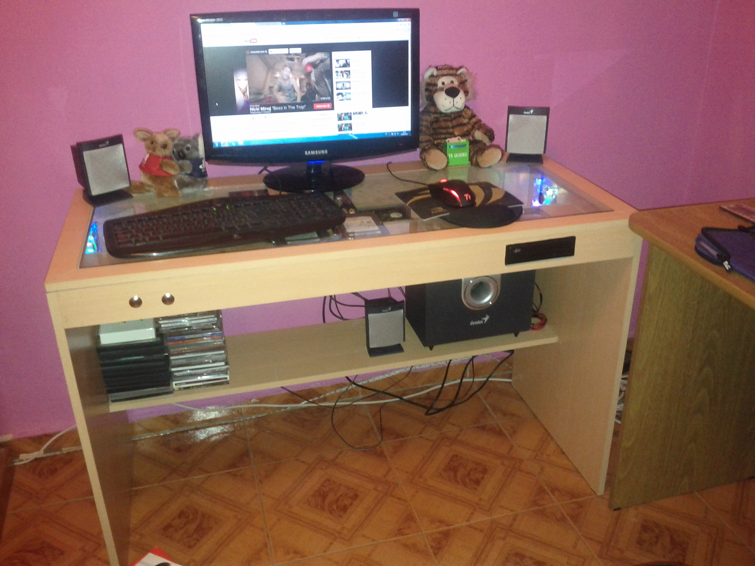 Computer Desk Modding