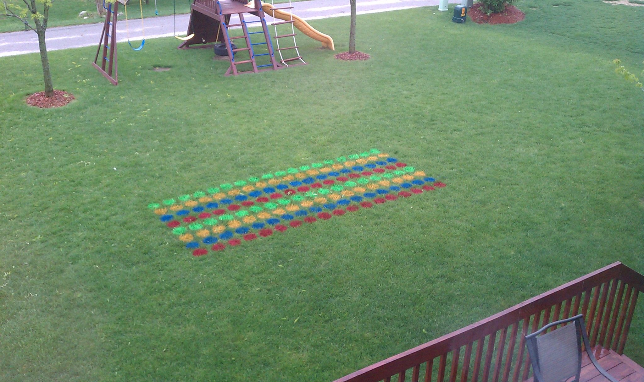 Giant Yard Twister Board 8 Steps (with Pictures) Instructables