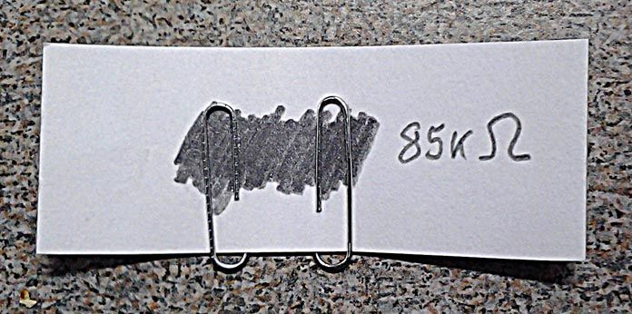 DIY Emergency Resistor - an Electronic Circuit Component