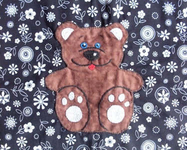 Keepsake Quilted Patchwork Play Mat / Blanket.