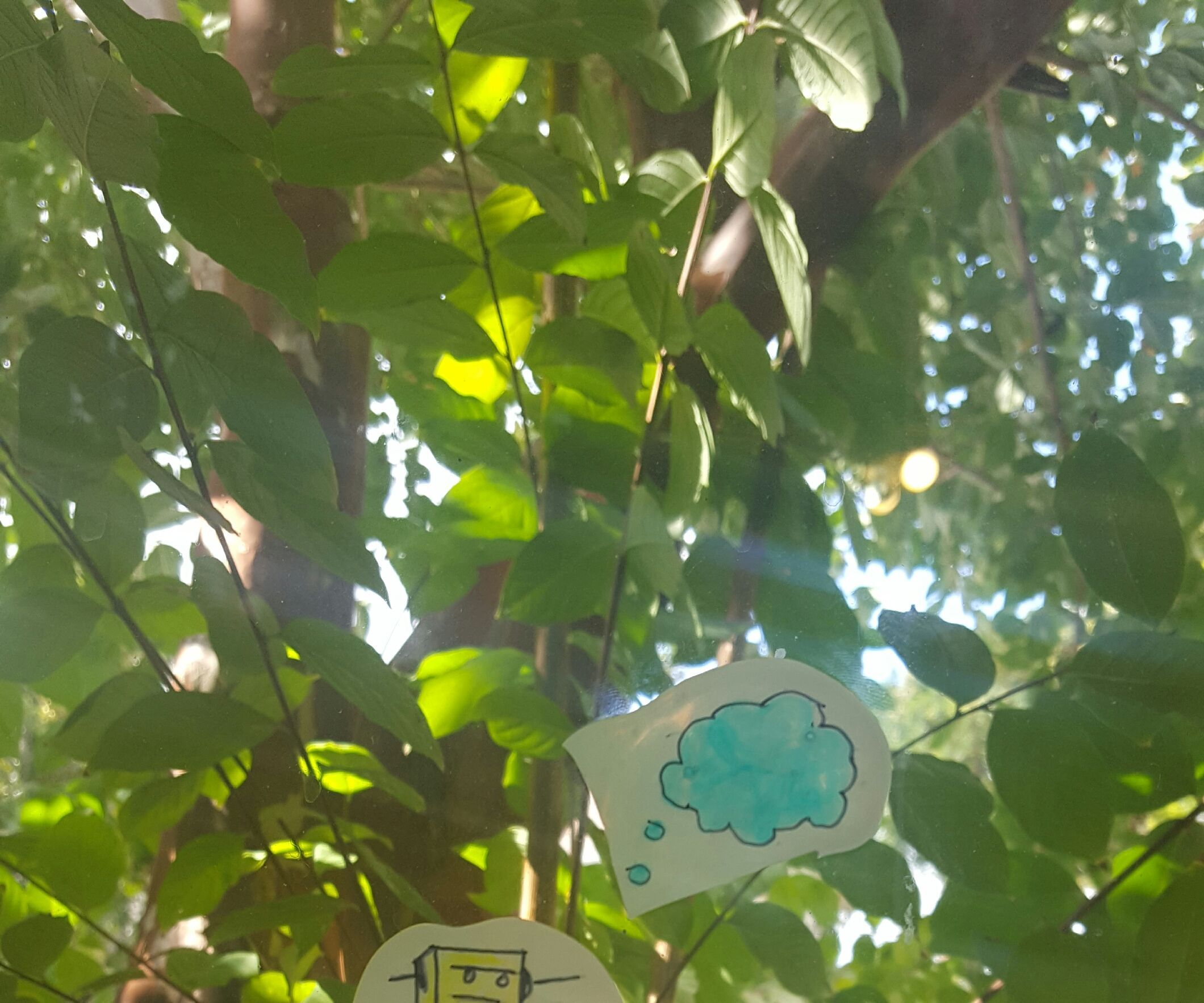 Easy Peasy White Glue Sticker