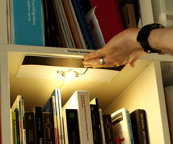 How to Make a Bookcase Light