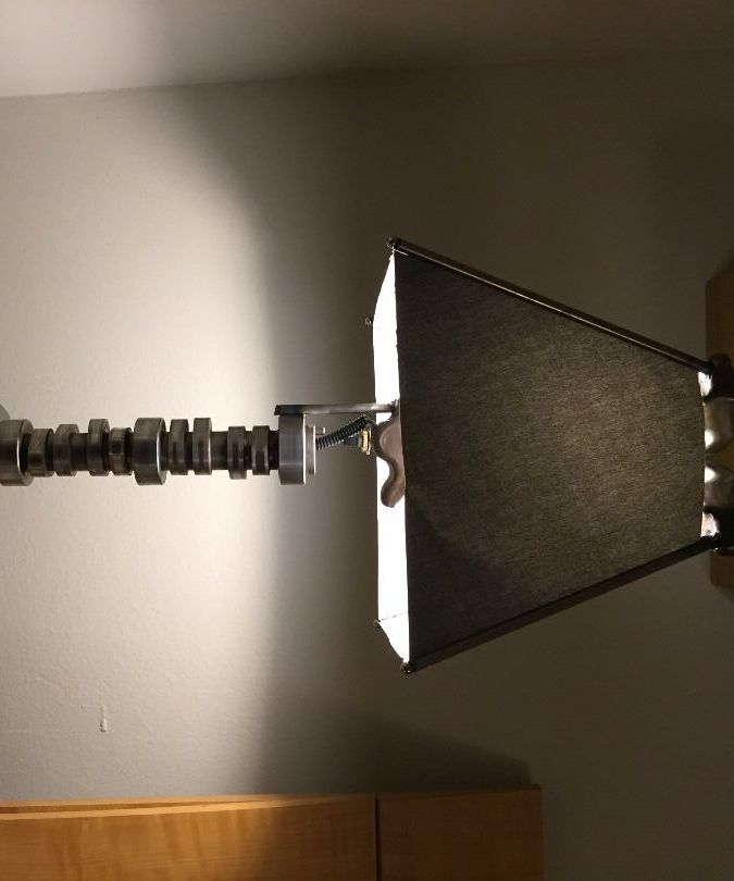Old Car Parts Lamp