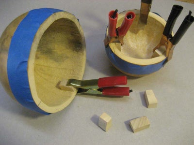 Afix Face Plate to Gourds