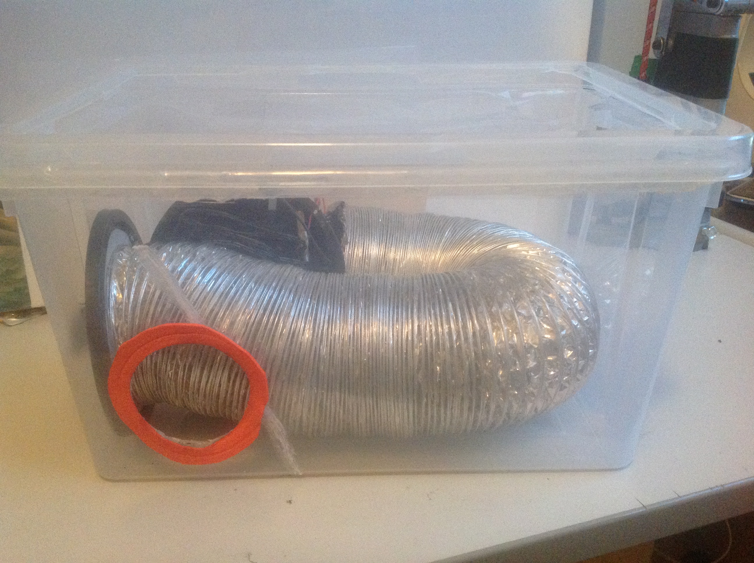 Easy, Cheap Portable VENTED Fume Extractor and Optional Fume Box 8