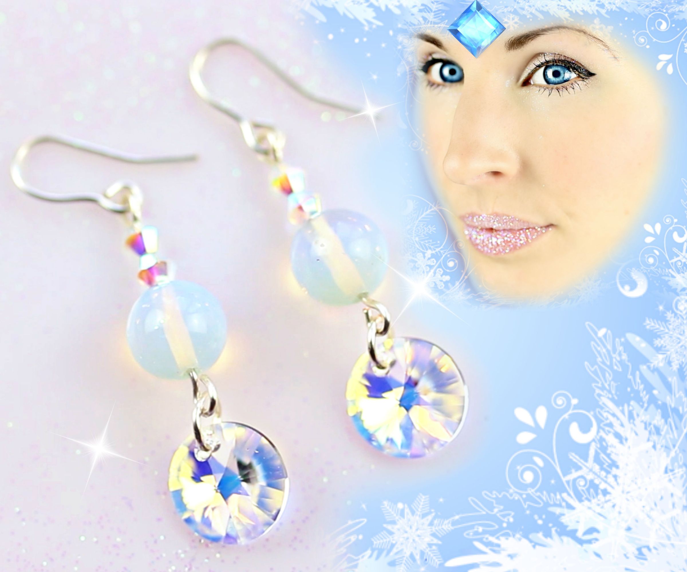 DIY Earrings | Frozen Inspired + GIVEAWAY! How to Make Earrings
