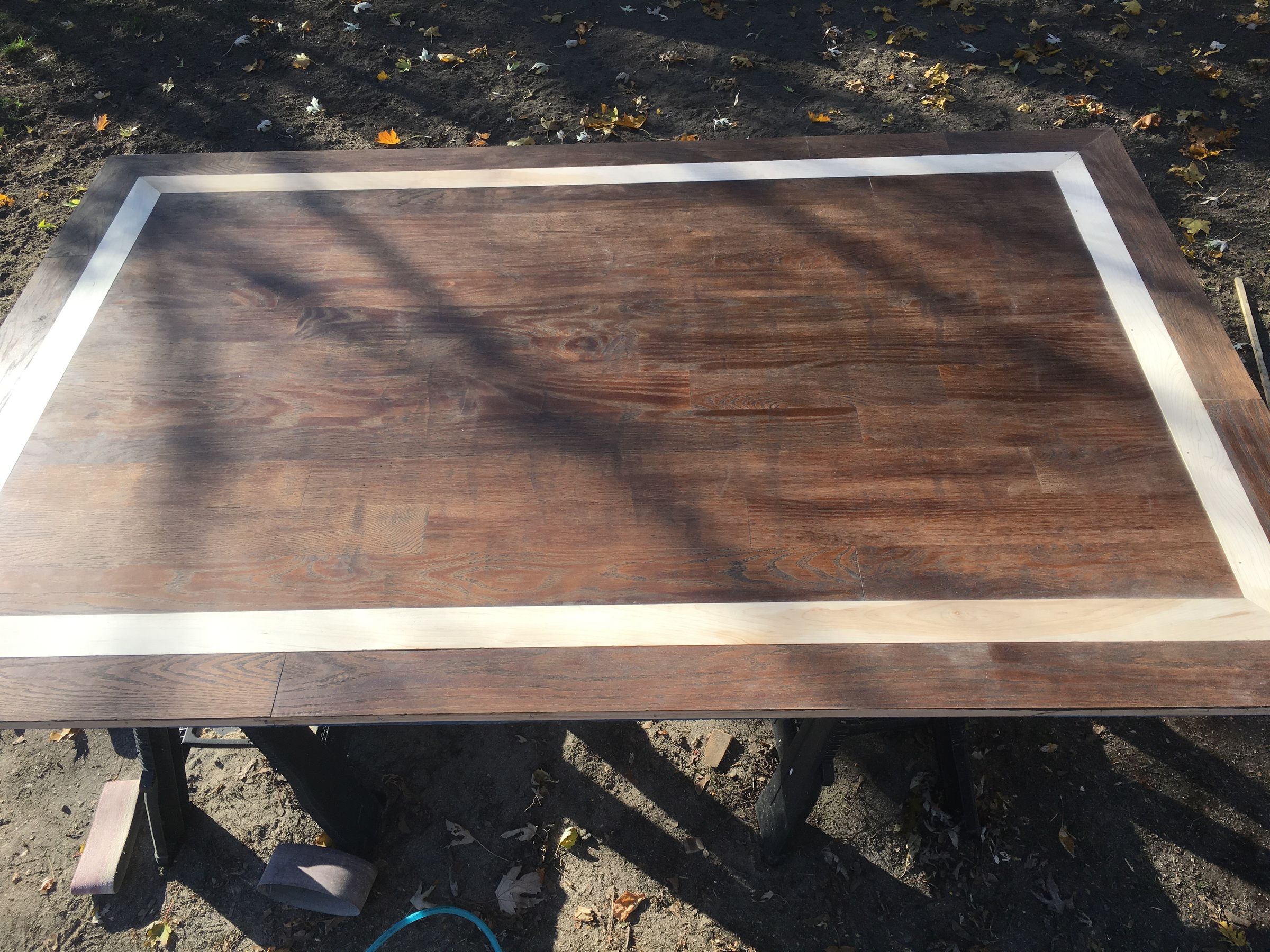 Dining Table Top From Hardwood Flooring 8 Steps (with Pictures