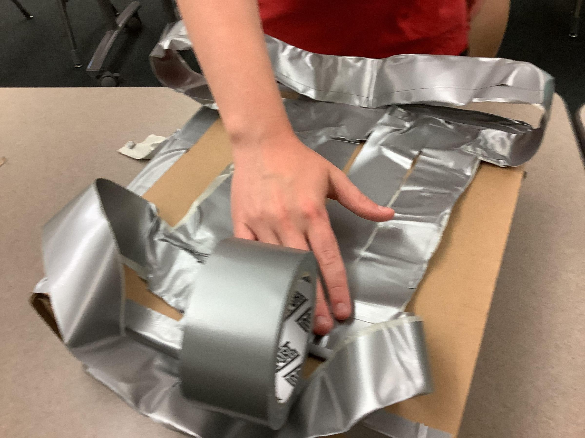 Duct Tape Backpack 4 Steps Instructables